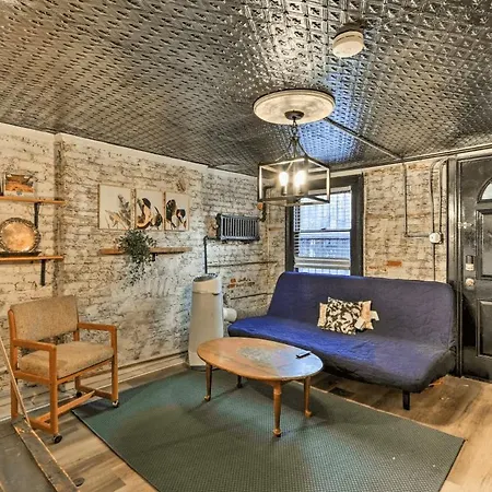 Villa 1850S Historic Row House 7Min Train To Nyc With Private Backyard à Jersey City Extérieur photo