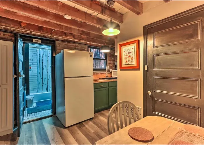 1850S Historic Row House 7Min Train To Nyc With Private Backyard